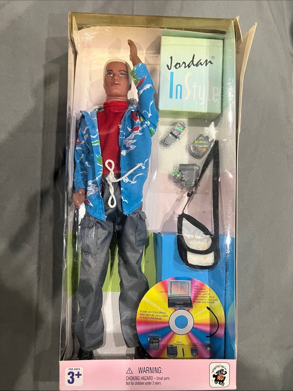2001 Integrity Toys “Jordan In Style” Male Fashion Doll - NRFB